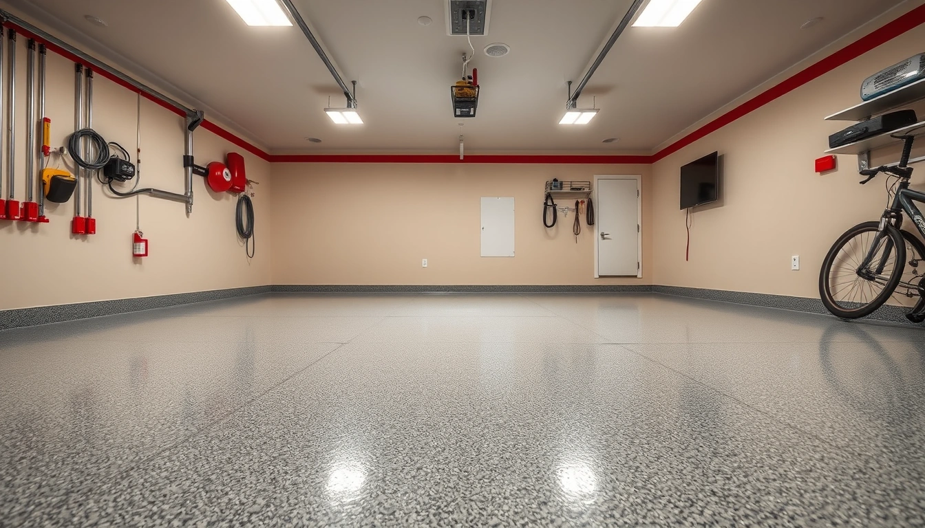 epoxy garage floor Amarillo heat