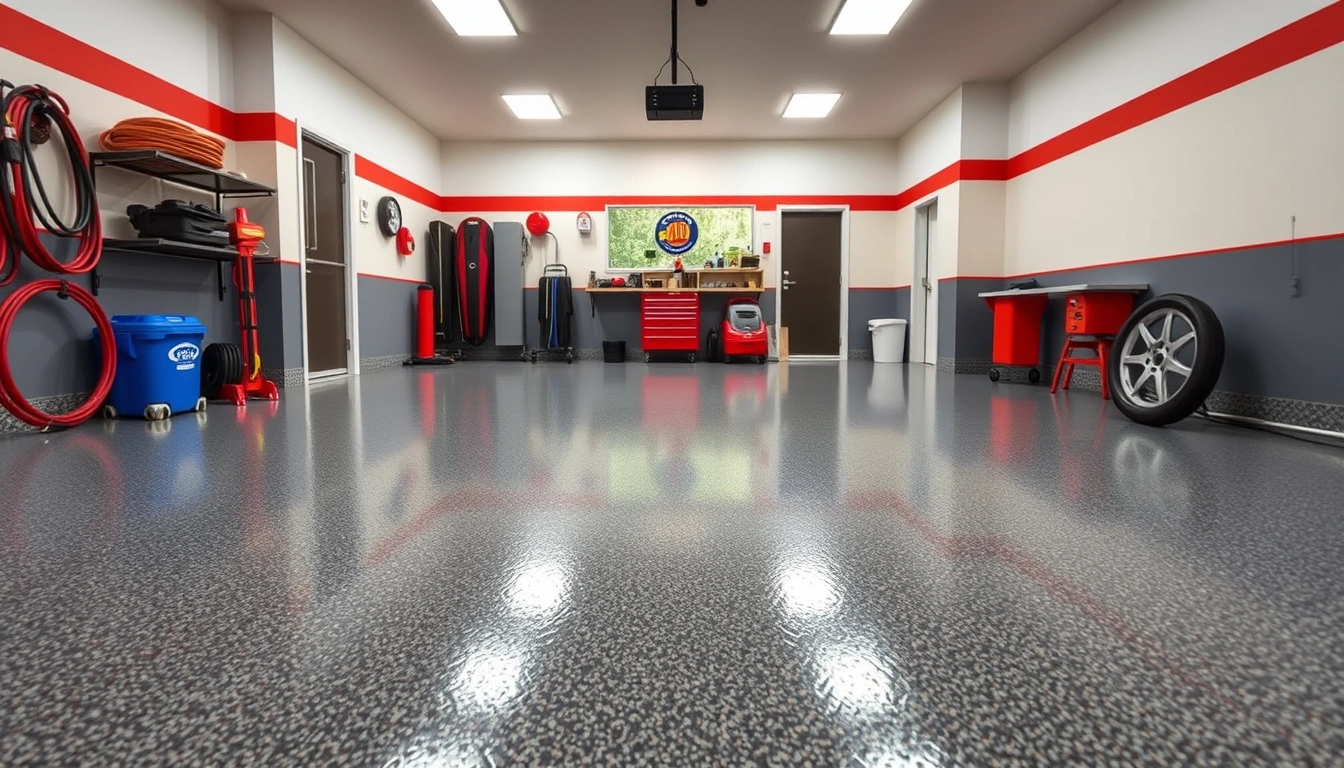 epoxy garage floor Amarillo heat